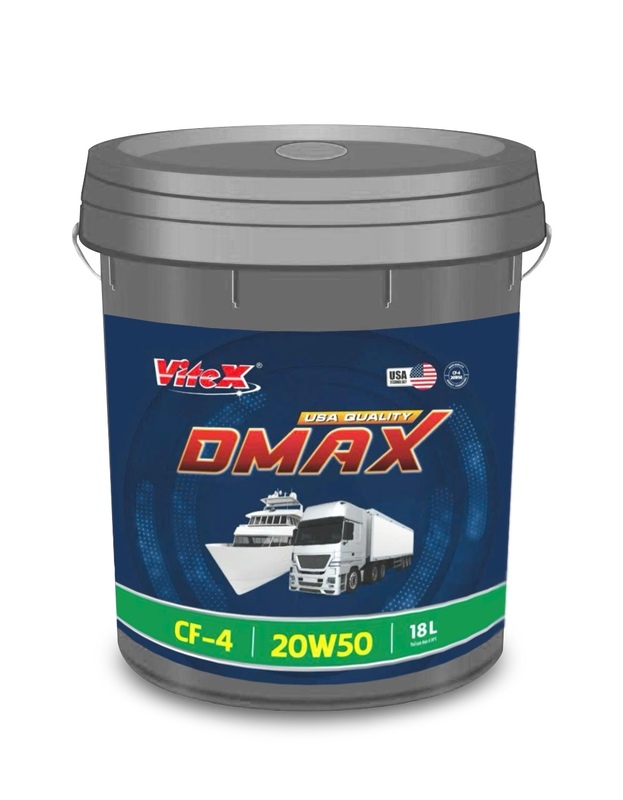 Dầu động cơ ô tô ViteX Dmax CF-4 20W50